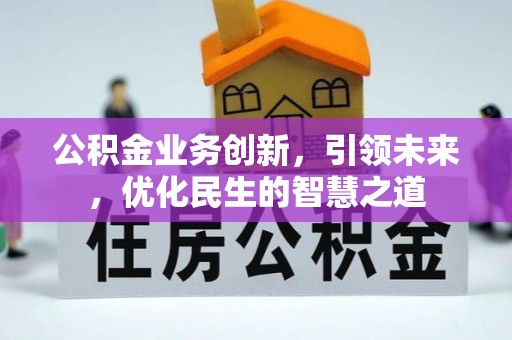 麻豆公积金业务创新，引领未来，优化民生的智慧之道