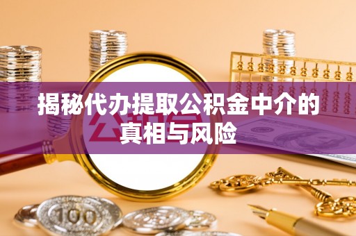 麻豆揭秘代办提取公积金中介的真相与风险