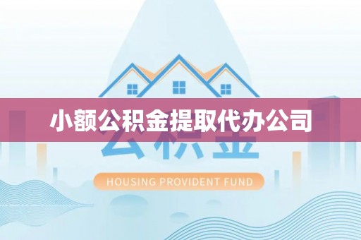 麻豆小额公积金提取代办公司