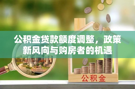 麻豆公积金贷款额度调整，政策新风向与购房者的机遇