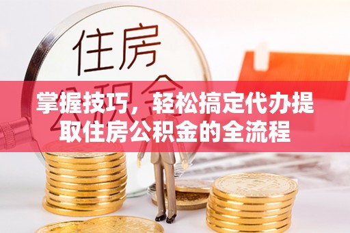 麻豆掌握技巧，轻松搞定代办提取住房公积金的全流程